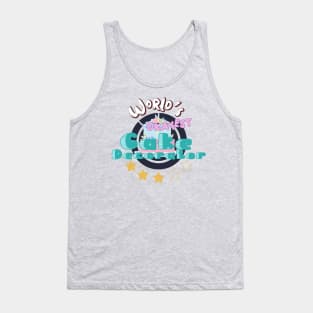 Worlds Okayest Cake Decorator Tank Top